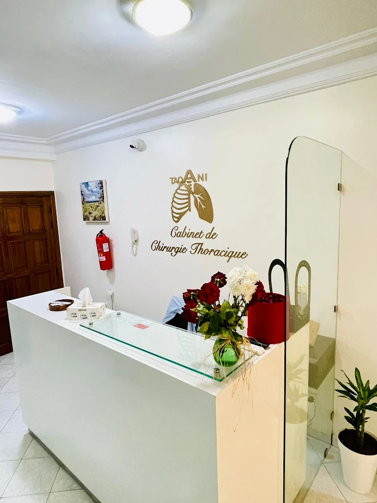 Accueil et logo du cabinet de chirurgie thoracique